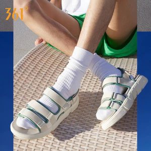 361° Dép Thể Thao Nam Đế Mềm Đàn Hồi Chống Trơn Nhẹ Bền Khóa Dán Đi Biển 672126710