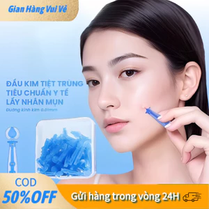 【48h】Kim chích mụn dùng 1 lần 50 cái, không gây tổn thương da, lựa chọn lý tưởng cho người mới tự chăm sóc da.
