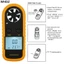 MDG- Máy đo tốc độ gió kỹ thuật số màn hình LCD GM816