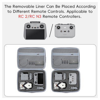 Dành cho bộ túi lưu trữ DJI LITO 1 / X1, túi đeo chéo cầm tay RC 2 / RC-N3 hộp lưu trữ điều khiển từ xa Lito 1 phụ kiện máy bay không người lái