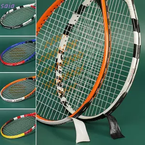Nhãn dán đầu vợt tennis SAIA - Nhiều màu, chống trầy xước với vật liệu PU