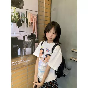 Áo thun ngắn tay in hình Niche cho mùa hè