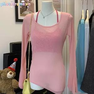 Áo thun mỏng màu trơn chống nắng, phù hợp cho mùa hè và mặc hàng ngày