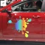 5 Miếng Dán Xe Hơi Chống Thấm Nước PVC - Decal Vinyl Nhiều Màu Sắc Cho Trang Trí Phản Quang Xe Máy