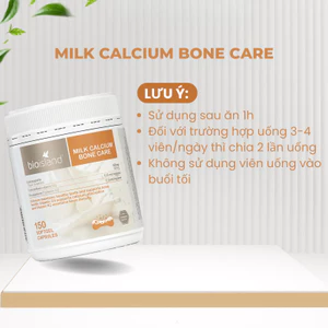 Canxi Sữa Hữu Cơ Milk Bone Care Bioisland Cho Mẹ Bầu, Trẻ Dậy Thì, Người Già BIOISLAND VIỆT NAM BI05