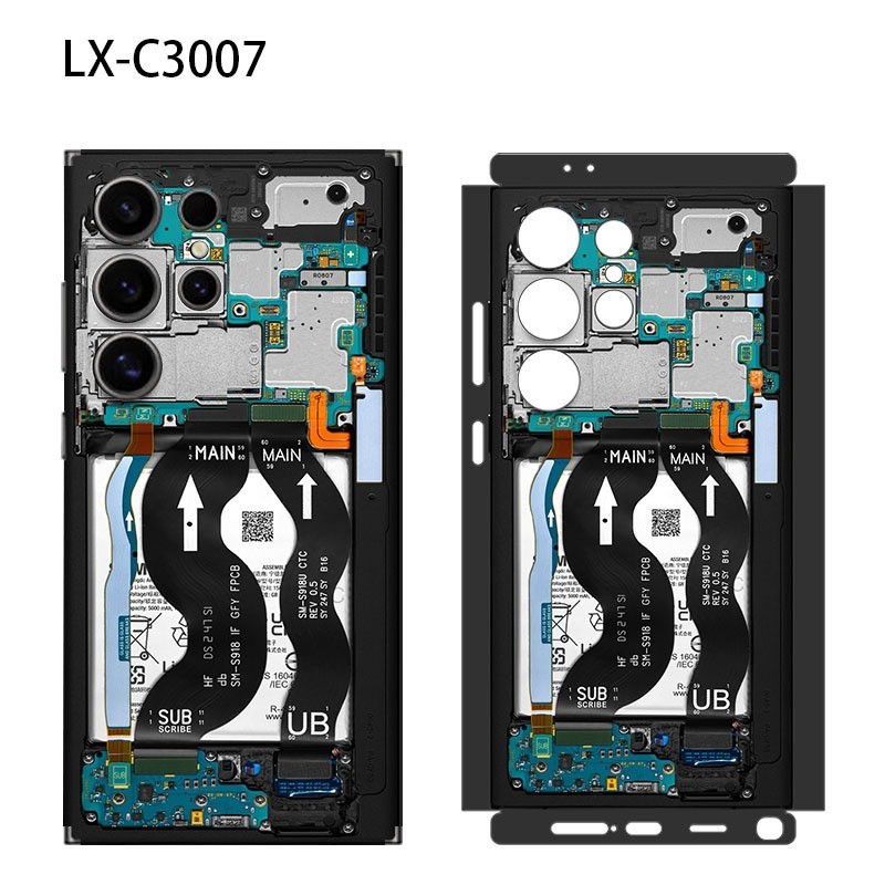 Phim dán mặt sau bằng giấy mềm Mico Matte Full Coverage cho Samsung S26 Ultra S25 Ultra S24 Ultra S23 Ultra S22 Ultra / Phim bảo vệ Samsung / Bảo vệ chống trầy xước