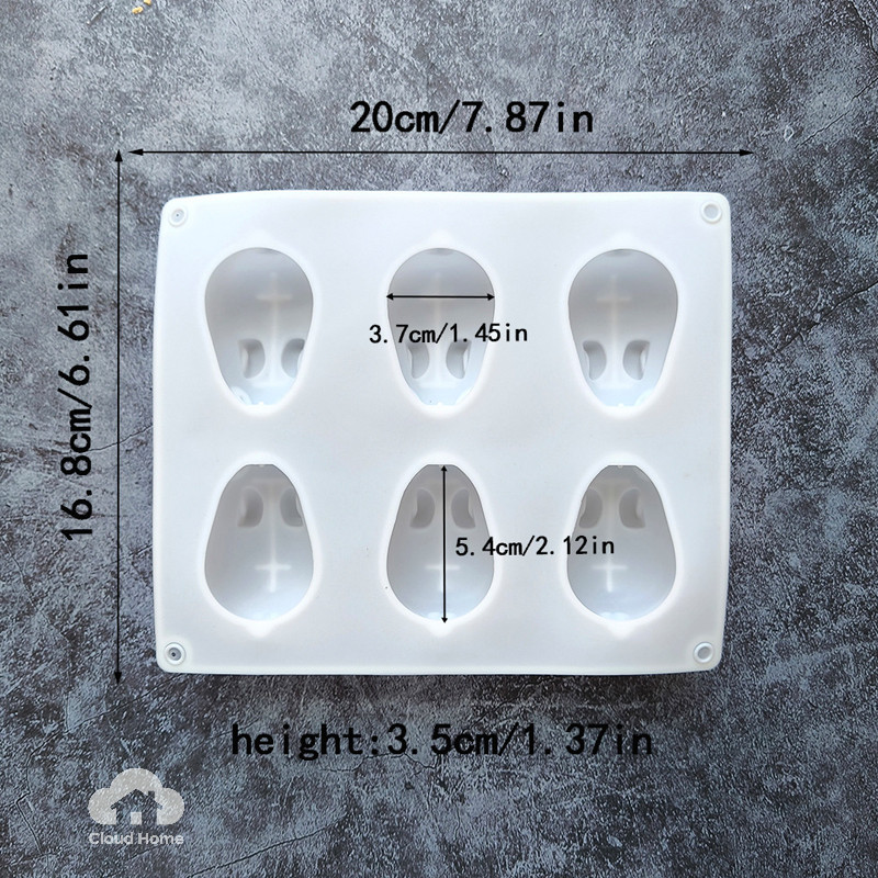 Khuôn silicon hình thỏ, khuôn làm mousse, khuôn làm bánh, khuôn làm bánh ngọt, khuôn làm sô cô la theo chủ đề lễ hội.
