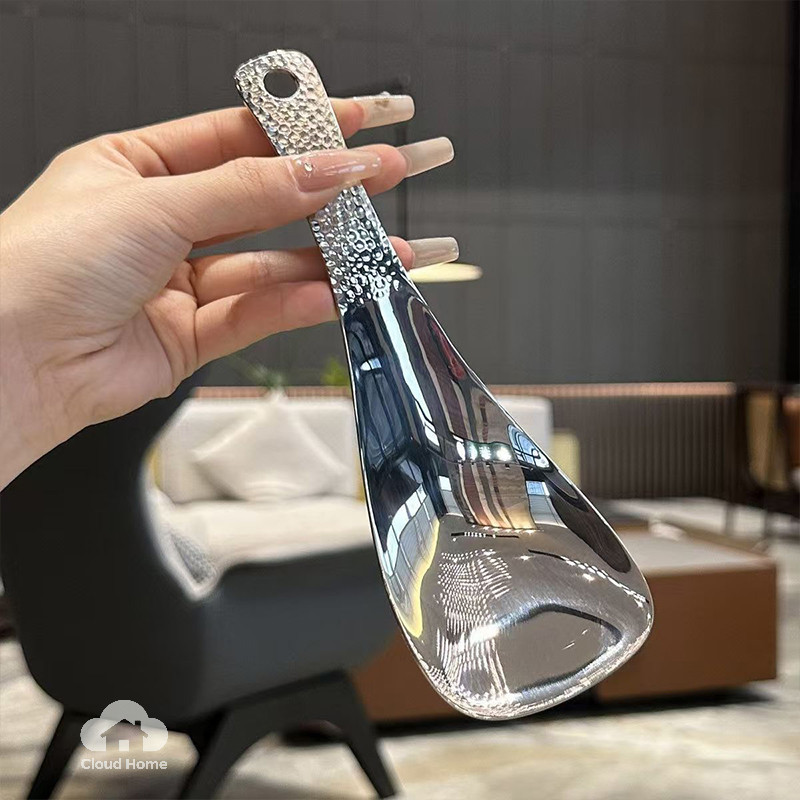 🌤️COD🌤️Thìa đơm cơm inox chống dính - Tay cầm dài, dùng tốt cho cơm và sushi