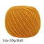 CATMALLER88 50g / Ren bi, Sợi mỏng Xoắn mạnh Sợi móc, Kích thước đầy màu sắc 6 Sợi thêu Cotton nguyên chất DIY Móc