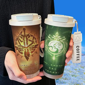 ✨Sản phẩm mới✨Master of Mystery Ngoại Vi Thermos Cup Dung Tích Lớn Thép Không Gỉ 316 Di Động Ô Tô Cà Phê Uống Đôi✨Sự kiện✨