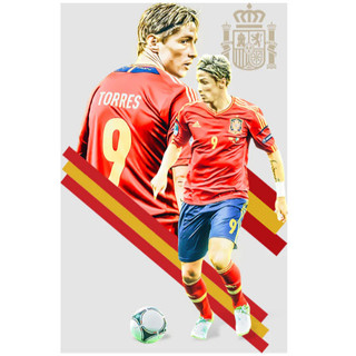 Poster Cầu Thủ Bóng Đá Khổ Lớn - Messi, Ronaldo, Neymar, Mbappé,... dán tường