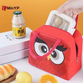 CyinYP Hoạt Hình Túi Ăn Trưa Dễ Thương Cho Trẻ Em Nhôm Cách Nhiệt Giữ Nhiệt Độ Hộp Cơm Trưa Treo Túi Dã Ngoại Ngoài Trời Túi Bảo Quản Thực Phẩm Vinh Quang Mới