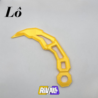 Mô Hình Keyrambit Roblox Rival Cao Cấp - Phụ Kiện Trang Trí Góc Gaming, Đồ Chơi Múa Fidget Cực Ngầu