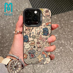 Ốp lưng iPhone Luc cho 17 16 15 14 13 12 11 Pro Pro Max 6 6S 7 8 Plus X XS XR XS Max SE 2020 2022 Ốp lưng TPU mềm