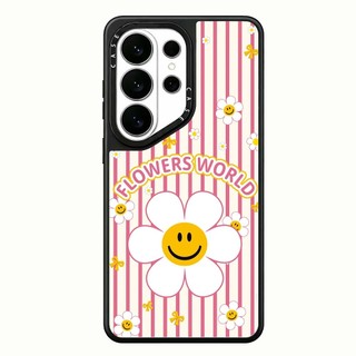 Ốp lưng Phone Case cứng gương hoa đầy màu sắc từ tính cho Samsung Galaxy S26 25 24 23 UItra S26 25 24 23 Plus Vỏ bảo vệ chống sốc