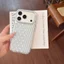 Vỏ cứng dạng bột lấp lánh trong suốt Tương thích với iPhone 13 14 14Pro 14ProMax 15 15Pro 15ProMax 16 16Pro 16ProMax 17 17Pro 17ProMax Ốp họa tiết sọc sóng