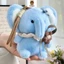 Rytanda Mô Phỏng Dễ Thương Voi Sang Trọng Đồ Chơi Cho Bé Trai Bé Gái Voi Móc Khóa Mềm Đầy Động Vật Búp Bê Mặt Dây Chuyền Trẻ Em Bạn Gái Túi Giáng Sinh Trang Trí Móc Khóa Quà Tặng Sinh Nhật