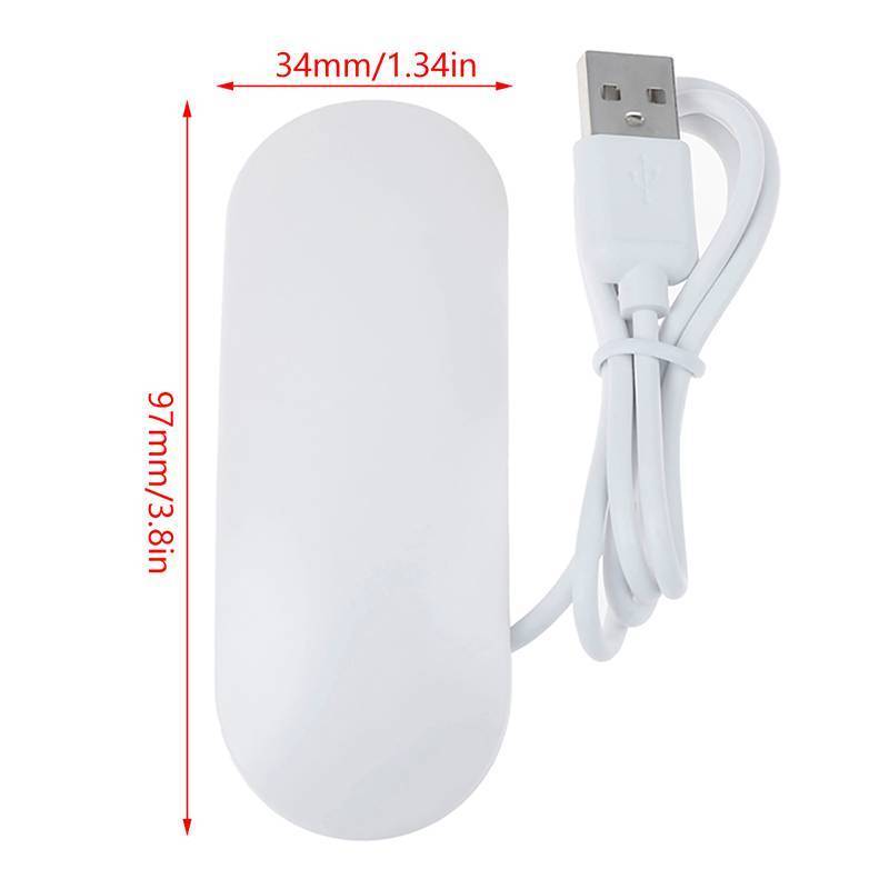 JRP 6W 80cm Mini UV Đèn LED USB Sạc Gel Ba Lan Chữa Máy Sấy Móng Tay JRP