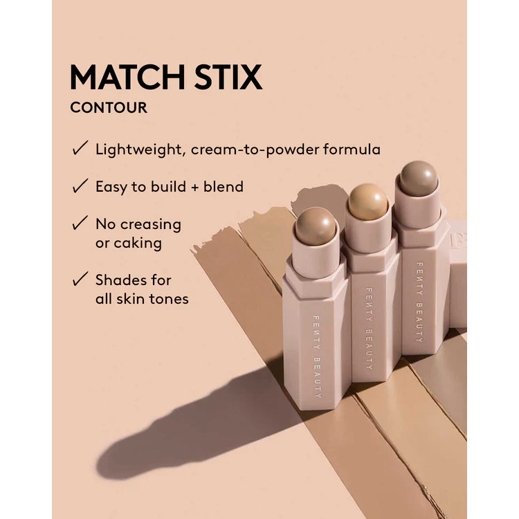 [Chính Hãng]Kem Tạo Khối Fenty Beauty Match Stix Contour Skinstick Che Khuyết Điểm Mịn Da Fullsize