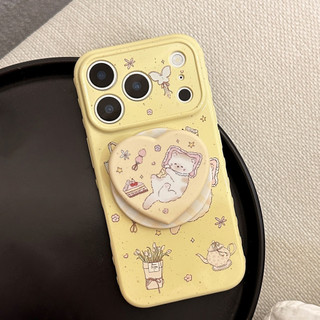[Sheren] Ốp điện thoại mèo lười ngủ Thích hợp cho i17 16 15 14 13 12 11 pro max Vỏ bảo vệ chống sốc