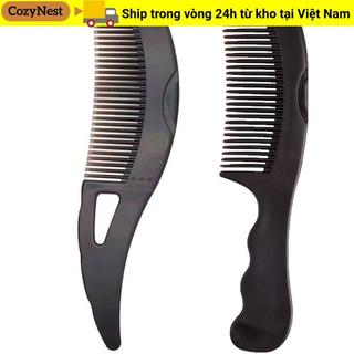 Lược chia tay COZYNEST, Lược Massage chống gàu rỗng chống tĩnh điện, Dụng cụ tạo kiểu tóc chống rối di động Chăm sóc sức khỏe tóc
