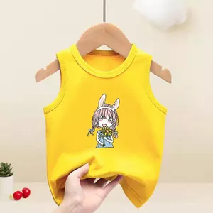 Tai thỏ Bé Gái In Hình Trẻ Em Áo Sơ Mi Tay Ngắn Thiết Kế Hướng Dương Cho Bé Gái Mặc Thường Ngày