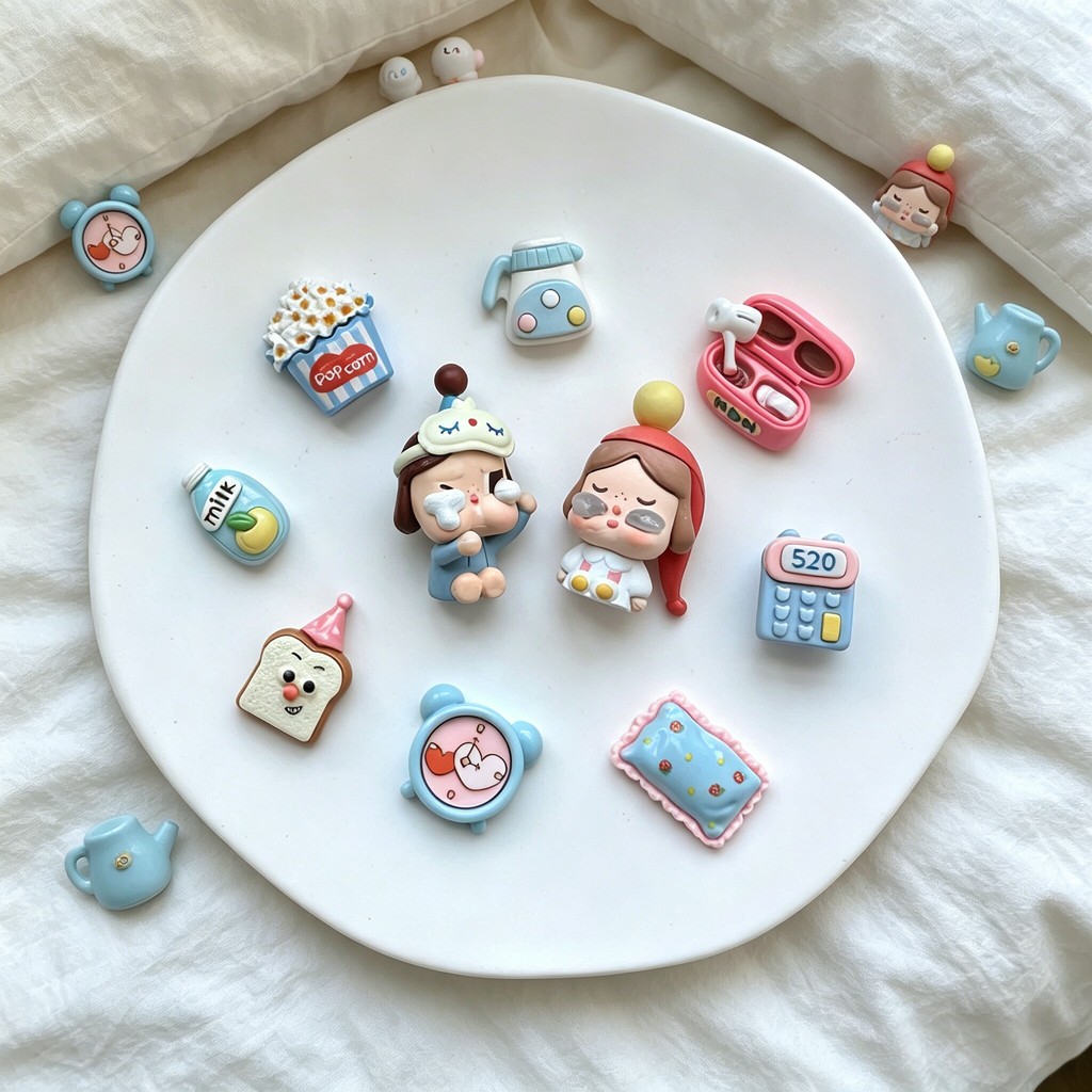 Phụ Kiện Khóa Giày Pop Mart DIY 3D Dễ Thương Có Thể Tháo Rời, Phụ Kiện Lỗ Giày Zhibixing
