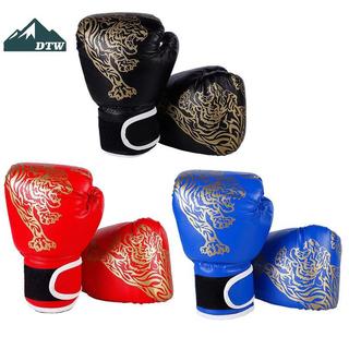 DTW Trẻ Em Găng Tay Đấm Bốc Chuyên Nghiệp Thoáng Khí Da PU Găng Tay Chiến Đấu Đấm Bốc Huấn Luyện Kiboxing Găng Tay Cho Thể Thao Túi Cát Thể Thao