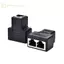 Ge 1 đến 2 LAN ethernet Cáp mạng RJ45 Splitter Plug Adapter Connector n