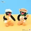 pingu Penguin Dòng Nhạc Mặt Dây Chuyền Búp Bê Nhỏ Schoolbag Mặt Dây Chuyền Sang Trọng Móc Khóa Quà Tặng