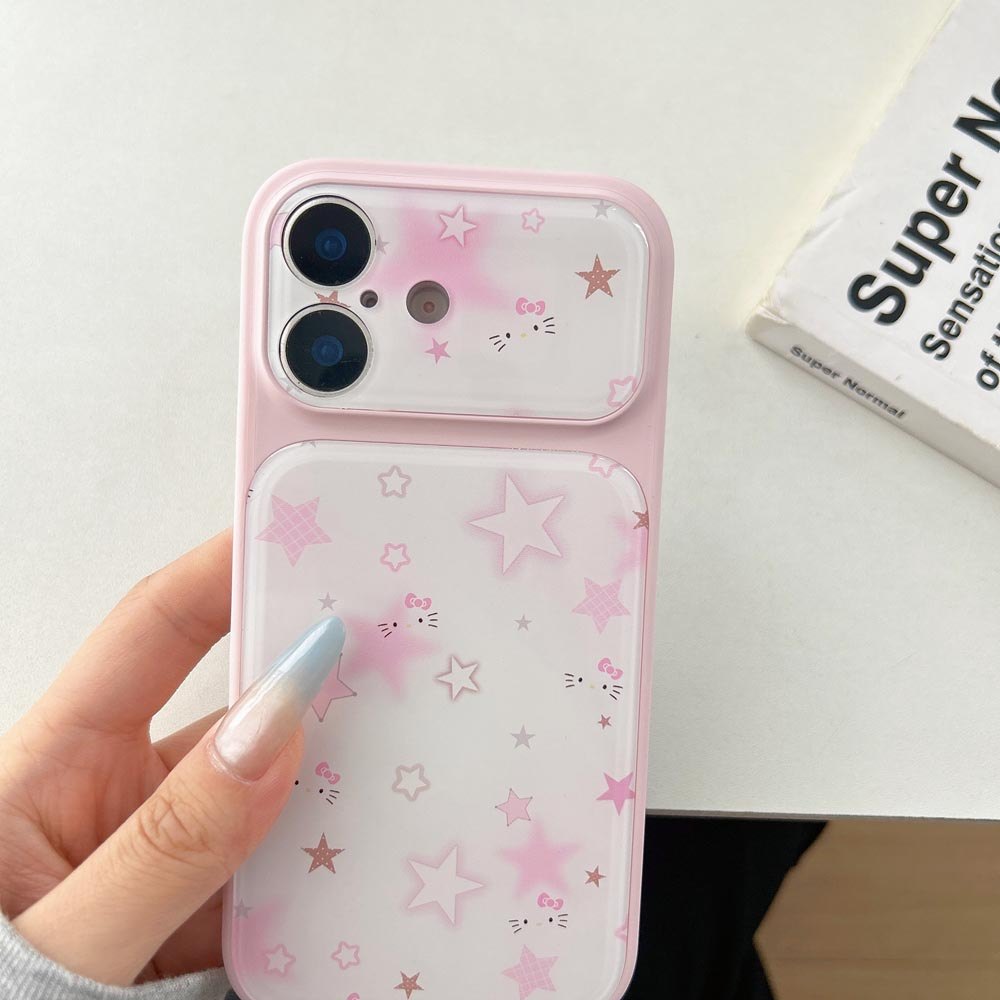 Ốp Lưng Cứng Tương Thích Với iPhone 13 14 14Pro 14ProMax 15 15Pro 15ProMax 16 16Pro 16ProMax 17 17Pro 17ProMax Ốp Họa Tiết Ngôi Sao