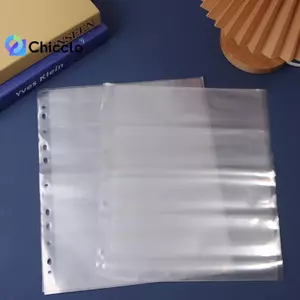 10 Trang lưu trữ phim âm 135 / 120 Túi không chứa axit & Trang bảo quản trượt phim màu trắng Túi phim không chứa axit Đẹp