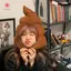 MJnmc Sáng Tạo Hình Dễ Thương Sang Trọng Nón Đồ Chơi Nhồi Bông Ngộ nghĩnh Giả Poop Full Mũ Đội Đầu Gag Quà Tặng Cosplay Đảng Ảnh Đạo Cụ Sáng Tạo Dễ Thương Mới