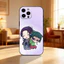 Ốp Điện Thoại TP-2 Anime K-Kusuriya Mao Cho iPhone17,16,15,13,12 Plus, Vỏ Đen Silicon Mềm Max