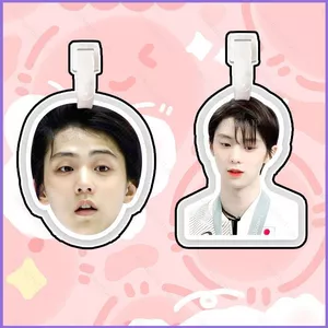 SQ11 Yuzuru Hanyu Mặt Dây Chuyền Olympic Mùa Đông Vali Notebook Máy Tính Túi Điện Thoại Trang Trí Quà Tặng Cho Bé Gái Thời Trang