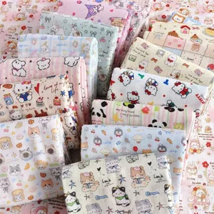Cotton Nguyên Chất Loại A Bé Gạc Đôi Nước Bọt Cho Bé Vải Cotton Mùa Hè Thoáng Khí Hút Mồ Hôi Close-Fitting Lược Vải 5.5