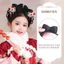 Bé Gái Hanfu Tóc Giả Phong Cách Cổ Một Mảnh Trẻ Em Tóc Giả Túi Cổ Trang Phục Hàng Ngày Bun Tạo Kiểu Tóc Cuộn Dây Mũ Năm Mới