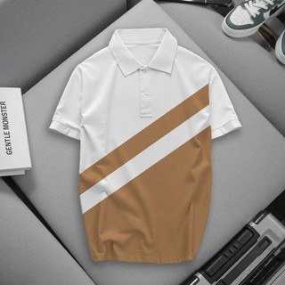 ÁO POLO SỌC CHÉO VẢI THUN CÁ SẤU POLY THÁI 4 CHIỀU