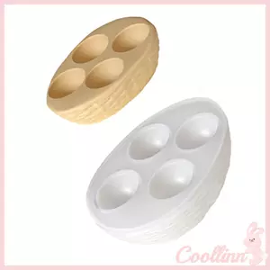 COO Khuôn silicon tái sử dụng 4 khe Khay trứng Giải pháp tổ chức tiết kiệm không gian