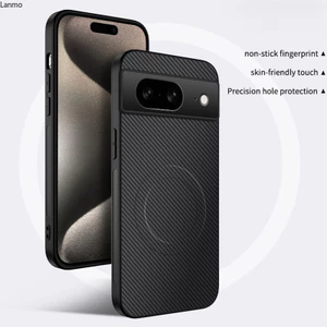 Vỏ Chống Sốc Cho Google Pixel 8 / 8a / 8 Pro Luxury Matte Case Vỏ Sạc Không Dây Kinh Doanh