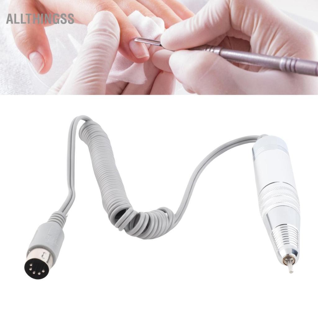 allthingss 35000RPM Máy khoan móng tay điện Bút tay cầm thay thế tập tin Loại bỏ Acrylic Gel Ba Lan cho nghệ thuật Dụng cụ phụ kiện máy làm móng chân chuyên nghiệp