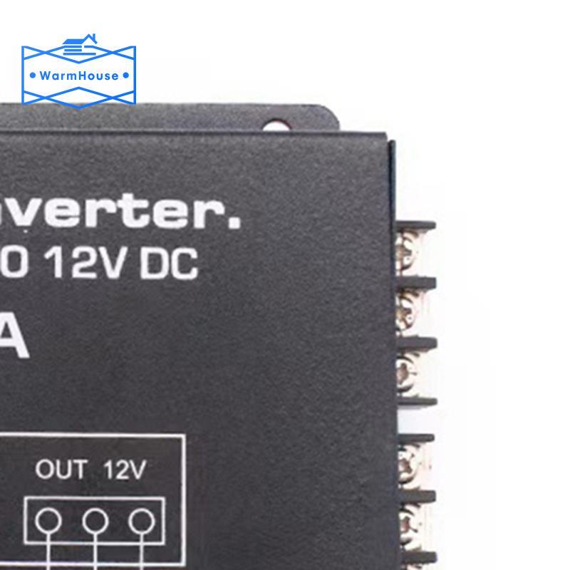 Bộ Chuyển Đổi Điện Ô Tô 100A DC 24V Sang 12V Bộ Chuyển Đổi Điện Có Điều Khiển Nhiệt Độ Cho Xe Golf Câu Lạc Bộ Xe Tải Xe Buýt