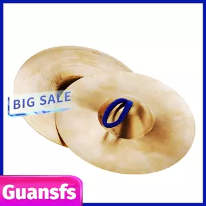 Guansfs 15 Cm / 5.9in Mini Nhỏ Trẻ Em Đồng Tay Chũm Chọe Công Ban Nhạc Nhịp Điệu Nhịp Bộ Gõ Nhạc Cụ Đồ Chơi