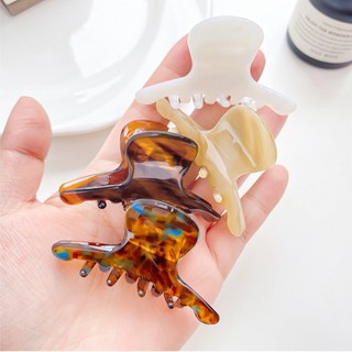 Kovoi / Phiên Bản Hàn Quốc Tính Khí Dòng Kích Thước Nhỏ Cong Móc Treo Phong Cách Lấy Kẹp Cao Cấp Đầu Lưng Tóc Cá Mập Kẹp