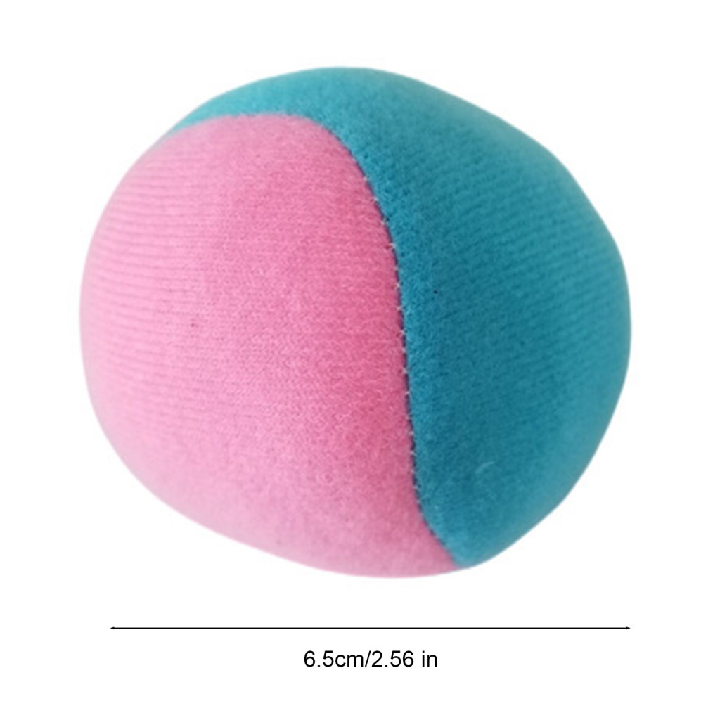 < Pluscloth > 6 quả bóng ném dính mềm cho trẻ em – Trò chơi phối hợp tay-mắt giác quan Chơi ngoài trời Hoạt động mẫu giáo Bộ quà tặng vui nhộn dành cho cha mẹ và con cái Hoạt động trẻ em T