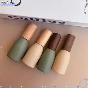 Chai Nước Hoa DAYBREAK, Chai Lăn Nắp Gỗ Thủy Tinh, Di Động Chất Lượng Cao Rỗng 10ml Chai Có Thể Đổ Lại Dụng Cụ Trang Điểm