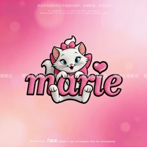 Nhãn Dán Xe Hơi Mary Mèo Độc Đáo Sáng Tạo Hoạt Hình Anime Xe Hơi Miếng Dán Thân Xe Máy Khung Xe Trang Trí Miếng Dán Chống Thấm Nước Miếng Dán