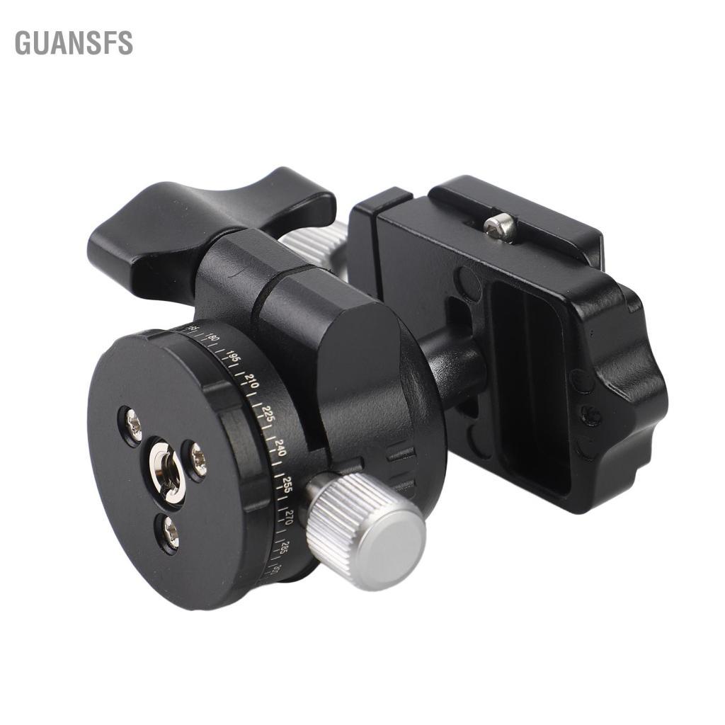 Guansfs Camera Tripod Ball Head Mount Đường kính 25 mm Độ xoay toàn cảnh