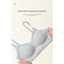 Áo ngực cốc cố định dành cho nữ, Áo mỏng dưới dày, không dấu viền rõ ràng, khả năng thở tốt, có lỗ cánh tay phụ, phong cách đơn giản.