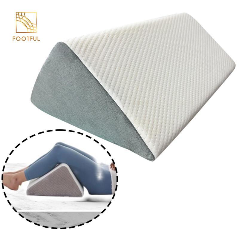 Gối tam giác hỗ trợ đầu gối, chân, nêm để xem